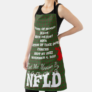 Ai-moi Moose Par Terre-Neuve coutume tablier migno