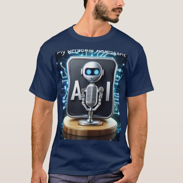 'AI : Mon assistant personnel' T-shirt ! (Devant)