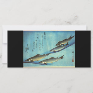 Ai (truite) - Photos japonaises couleur Hiroshige