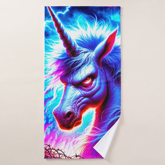 Ai Unicorn (Serviette de bain)