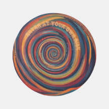 AI Vortex Illusion Optique Zone Extérieure Rug