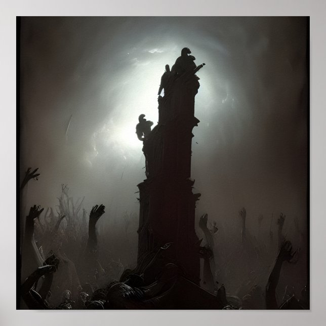 AI Zombie Éclosion #02 Poster (Devant)