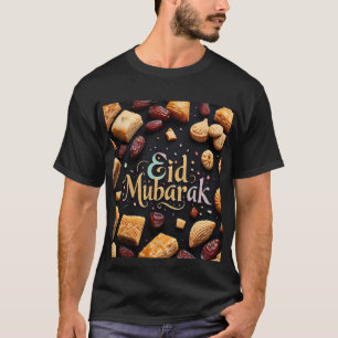 Aïd Moubarak Doux délices Black Mens Tshirt