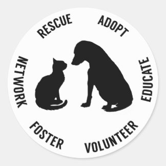 Aide Animaux Sticker