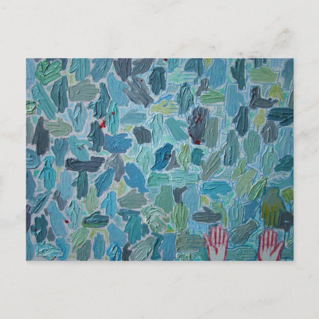 Aide ! Carte postale (Devant)