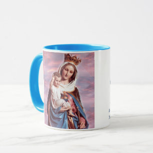 Aide de Mary de tasse de portrait de chrétiens
