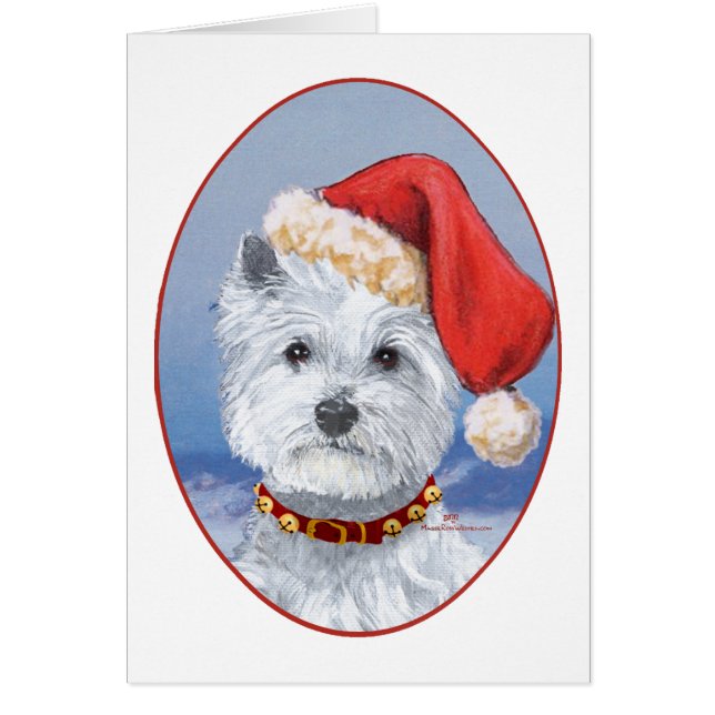 Aide du Père Noël Westie (Devant)