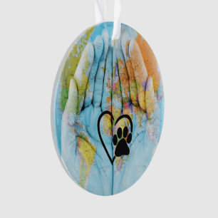 Aide Mains Animal Paw Ornament