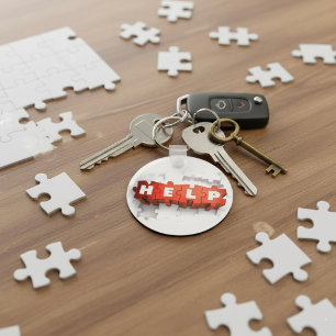 Aide Porte-clés Pièces de Puzzle