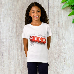 Aide Puzzle Pièces Filles T-shirt