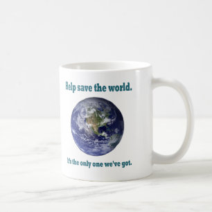 Aide sauver la tasse du monde