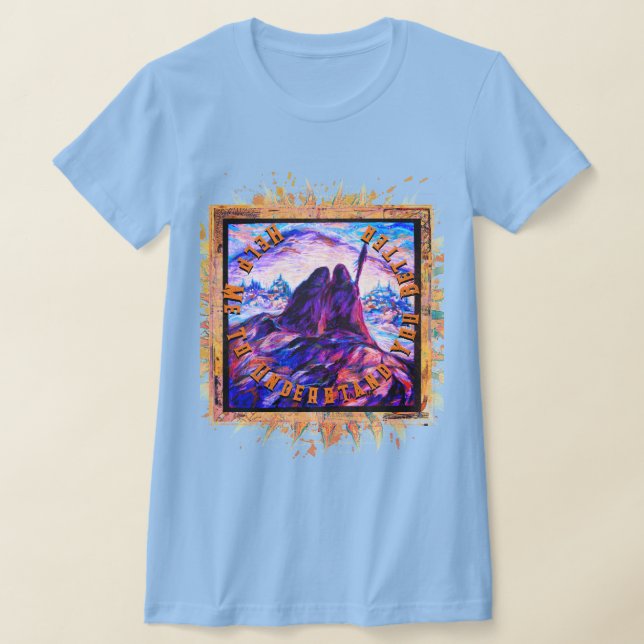 Aidez-Moi À Vous Comprendre Mieux Mystique T-shirt (Poser)