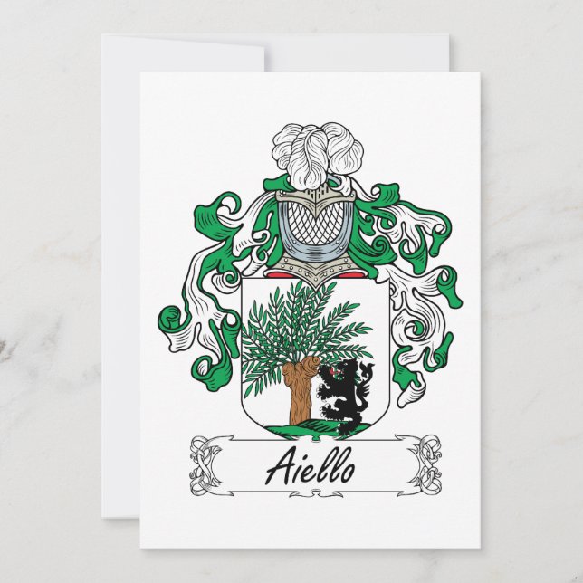 Aiello Family Crest (Devant)
