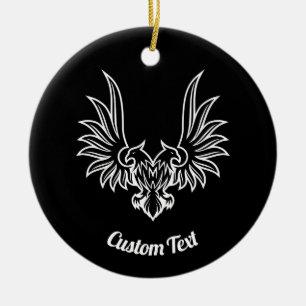 Aigle à deux têtes Ornement céramique