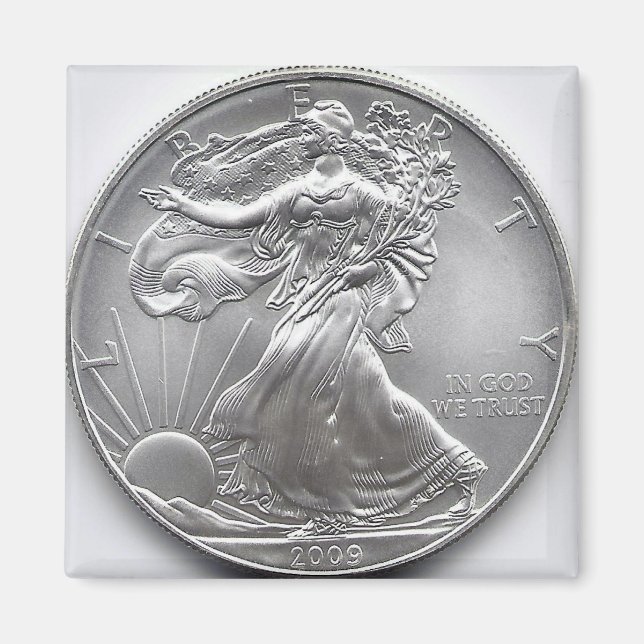 Aigle Américain Magnet (Devant)
