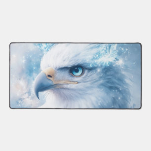 Aigle Blanc Œil Bleu Vibrant Frost Fantaisie