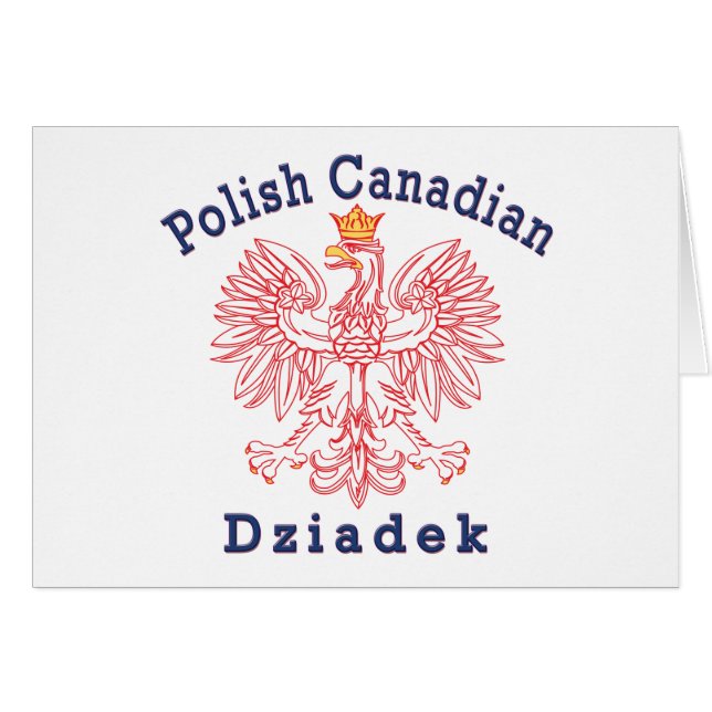 Aigle canadien polonais Dziadek (Devant horizontal)