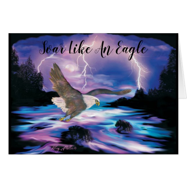 Aigle chauve (Devant horizontal)