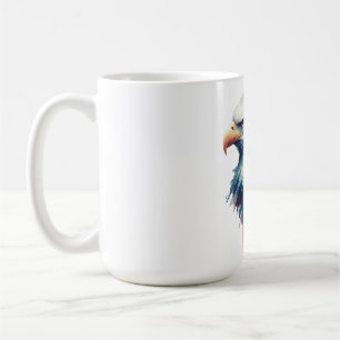 Aigle de Bald dans la tasse