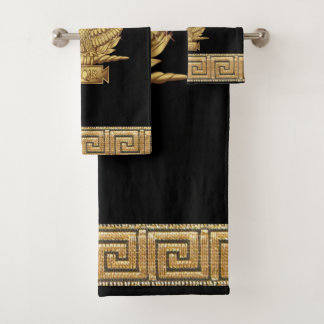 Aigle de l'Empire Romain SPQR Motto d'or