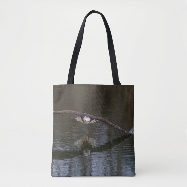 Aigle de tête dans le Sac fourre-tout de vol (Devant)