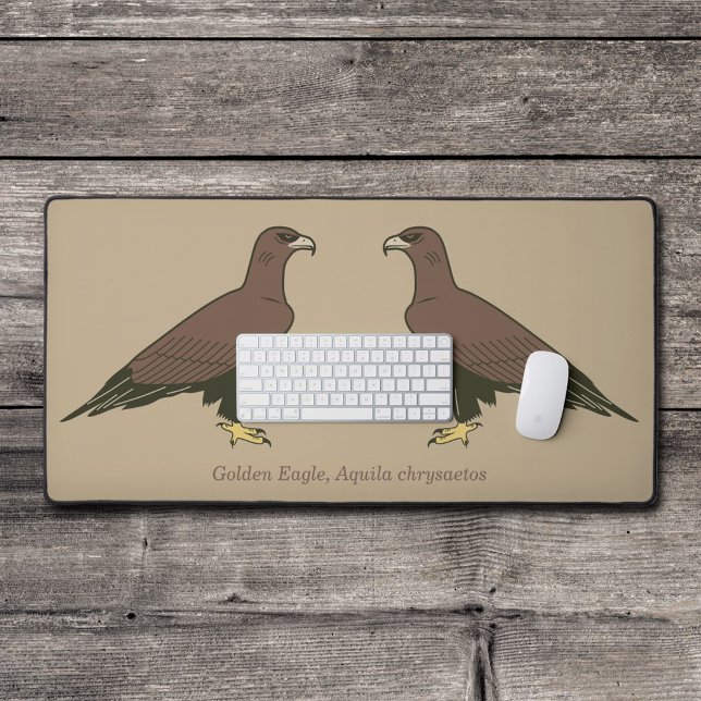 Aigle d'or (Golden Eagle Desk Mat)