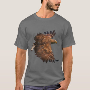 Aigle en vol Tshirt foncé