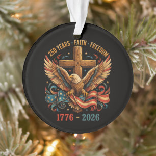 Aigle patriotique de 250 ans de foi et de liberté