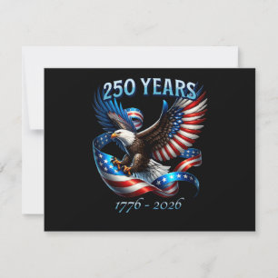 Aigle Patriotique et Drapeau 250 Ans 1776-2026