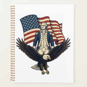 Aigle Patriotique et Général Colonial Vintage Vect