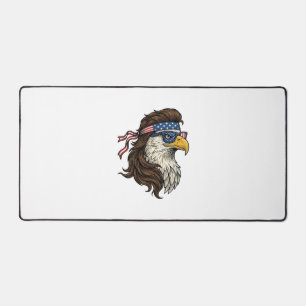 Aigle patriotique mullet gravure vintage vecteur D