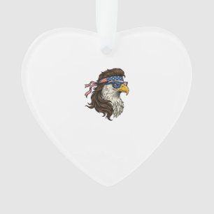 Aigle patriotique toupet Gravure vintage vecteur D