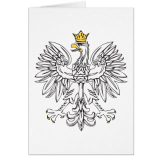 Aigle Polonais Avec Couronne Or