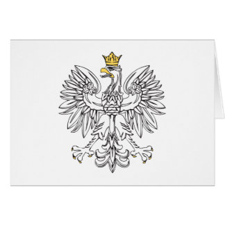 Aigle Polonais Avec Couronne Or