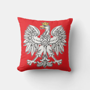 Aigle Polonais avec Coussin Couronne Or
