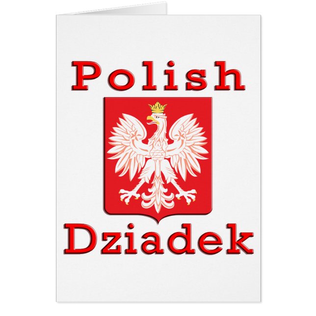 Aigle polonais Dziadek (Devant)
