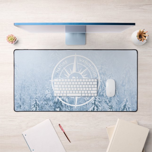 Aiguille de compas monogramme forêt d'épinette d'h (Bureau 1)