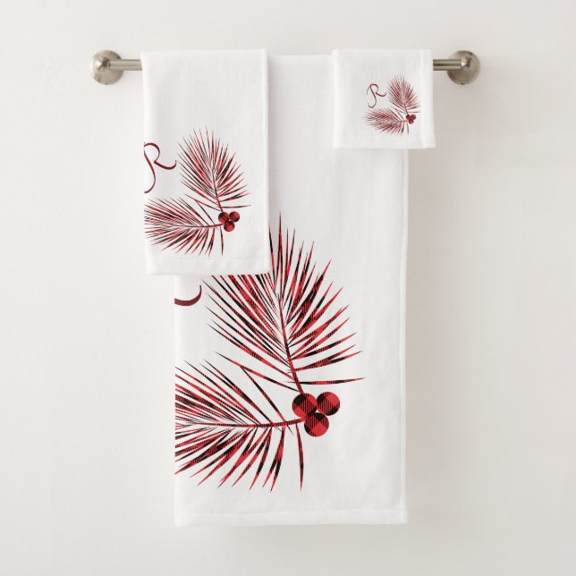 Aiguilles de pin pondu de buffle rouge (En situation)