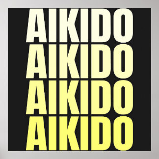 AIKIDO | Poster des arts martiaux