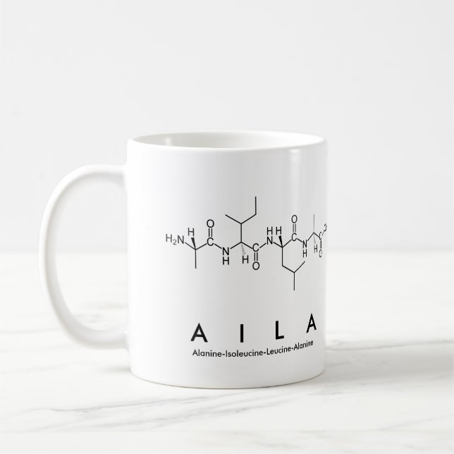 Aila peptide nom mug (Gauche)