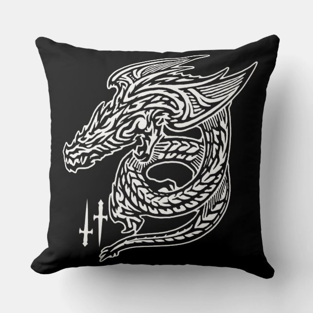 Aile Dragon de catégorie A Oreiller à lancer en co (Recto)