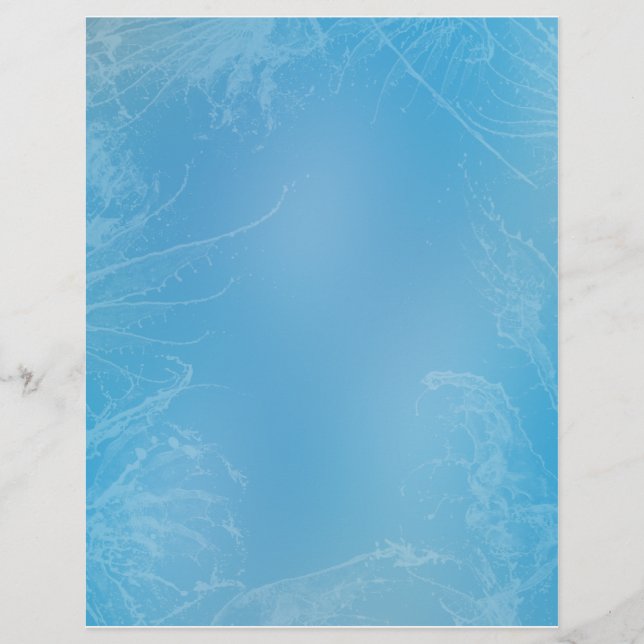 Ailes bleues à l'eau (Devant)