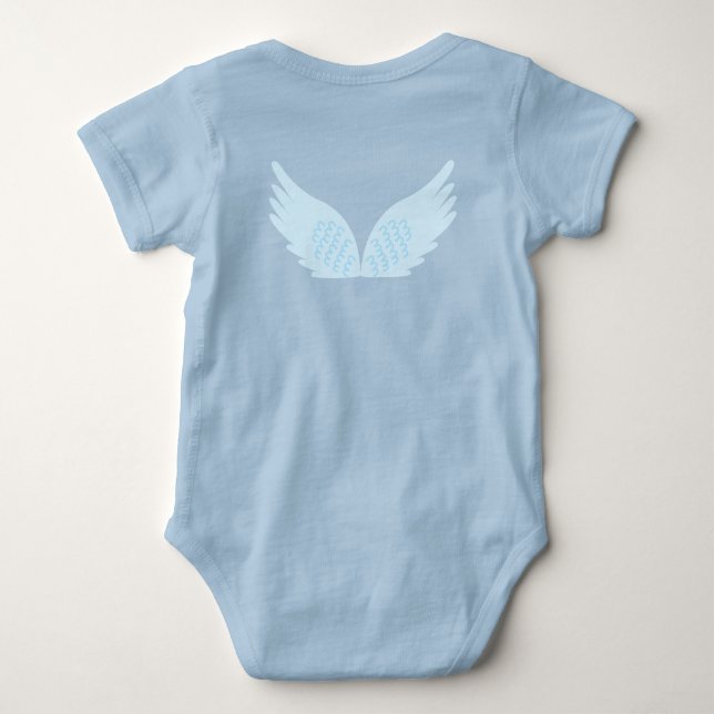 Ailes - Body bébé jersey (Dos)