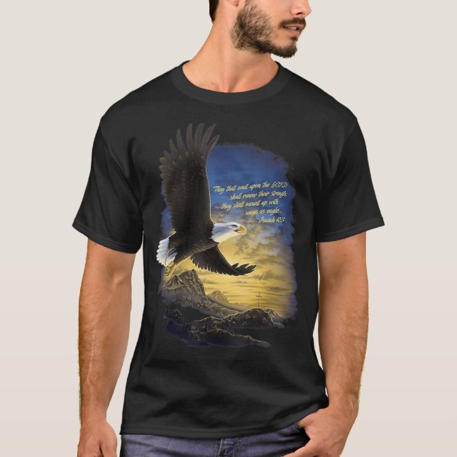 Ailes comme Eagles Isaiah 4031 Monter vers le haut (Devant)