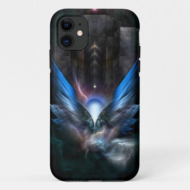 Ailes de lumière iPhone SE/5/5s Coque (Dos)