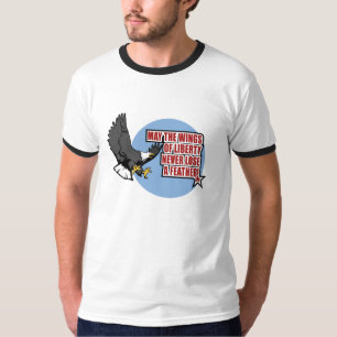 Ailes de T-shirt de liberté