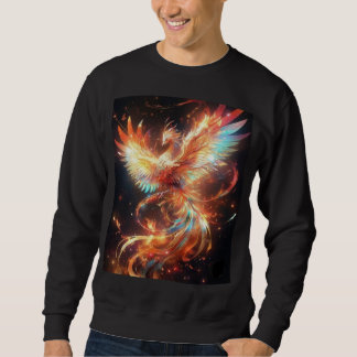 "Ailes vibrantes : sweatshirt d'oiseaux volant mul
