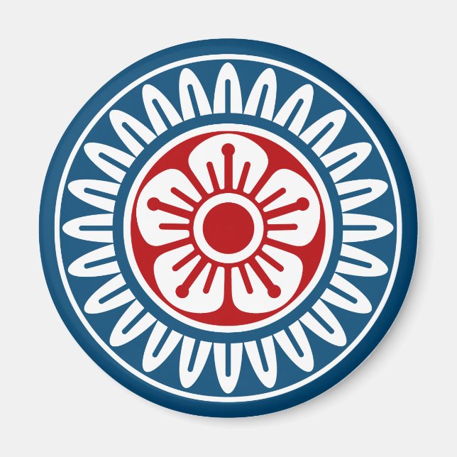 AIMANT 麻雀牌 1筒 イーピン_ロゴのみ-01 (Devant)