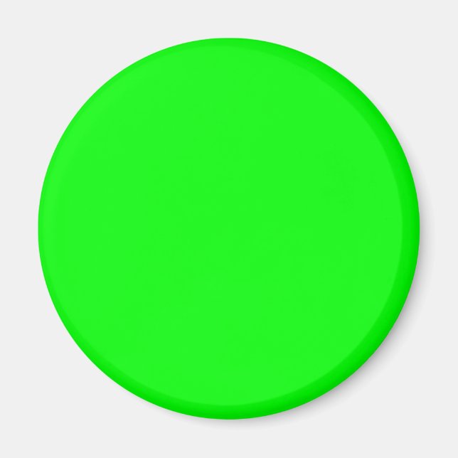 Aimant 00FF00 Vert Citron (Devant)