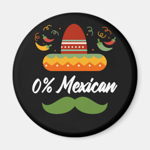 Aimant 0% Mexicain Cinco De Drinko Cinco De Mayo